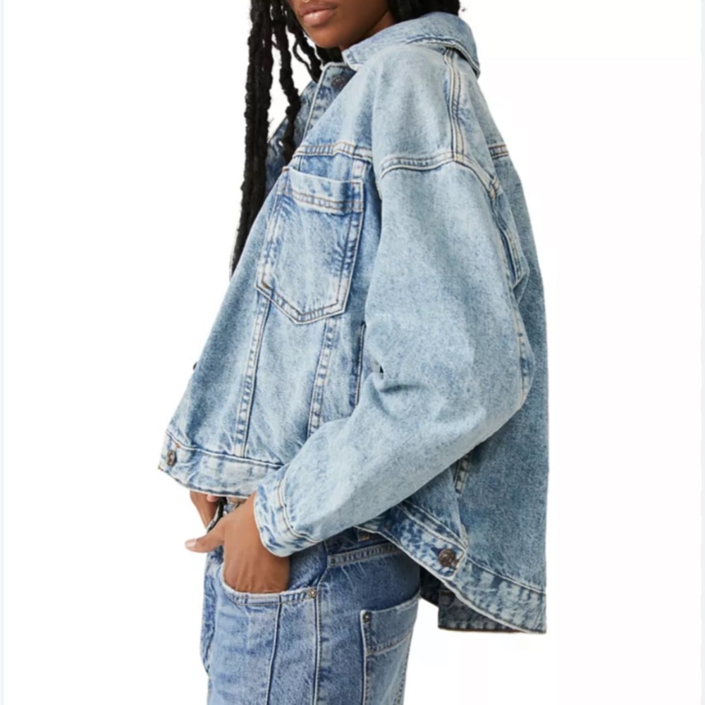 Free People  Swing Jean Jacket